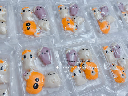 Halloween buns 4pcs/pack